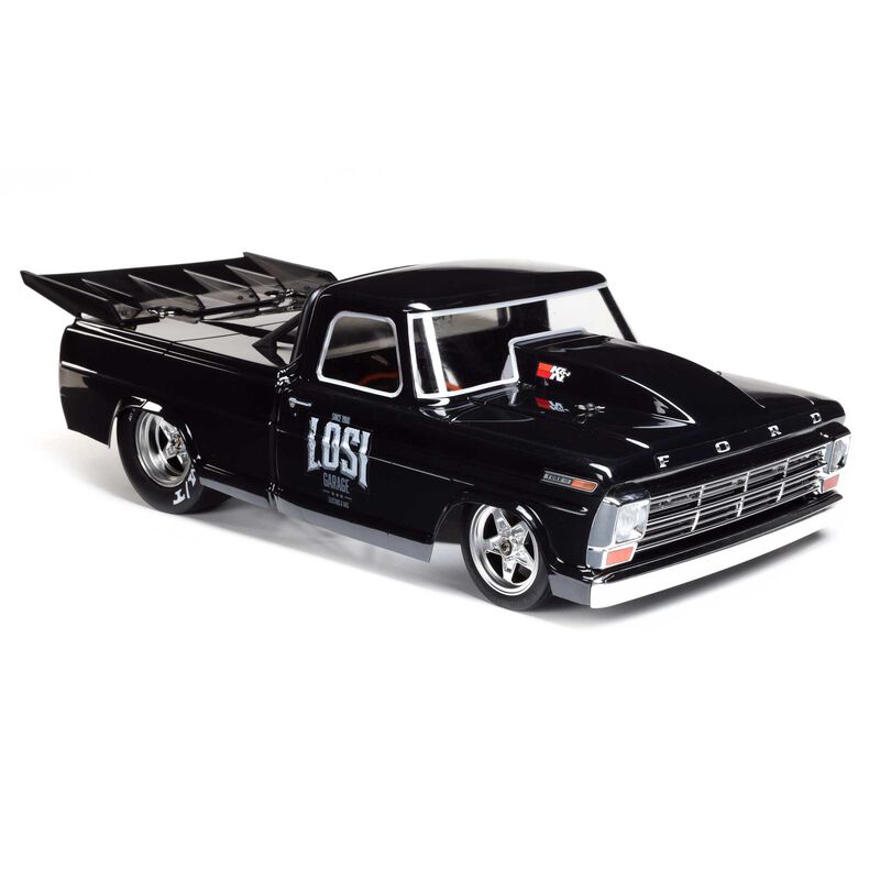 Losi 1/10 1968 Ford F100 22S No Prep Drag Truck, Bless 2WD BLK
